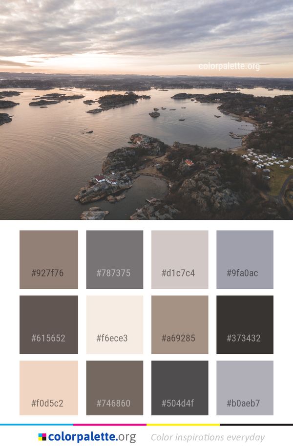 Sea Sky Coast Color Palette