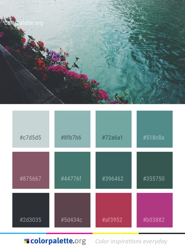 Water Sea Resources Color Palette