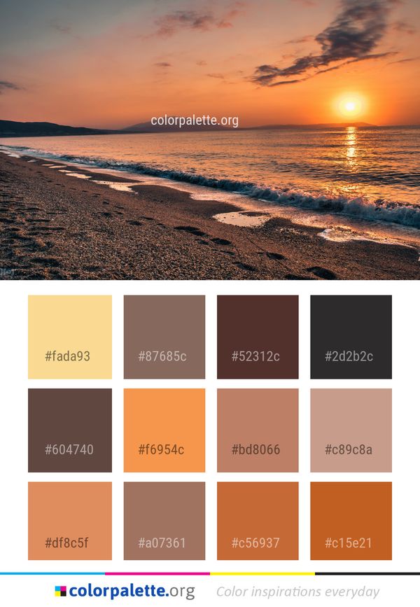 Sea Horizon Sky Color Palette