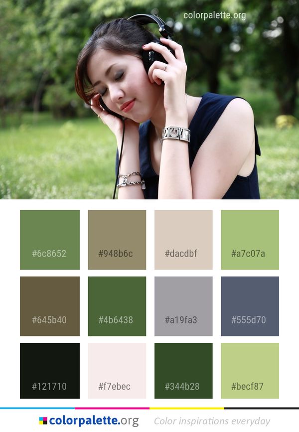 Skin Beauty Girl Color Palette