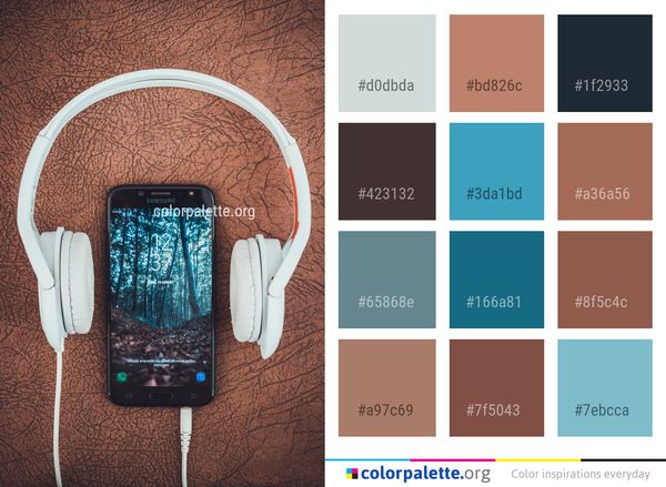 Technology Electronic Device Audio Equipment Color Palette
