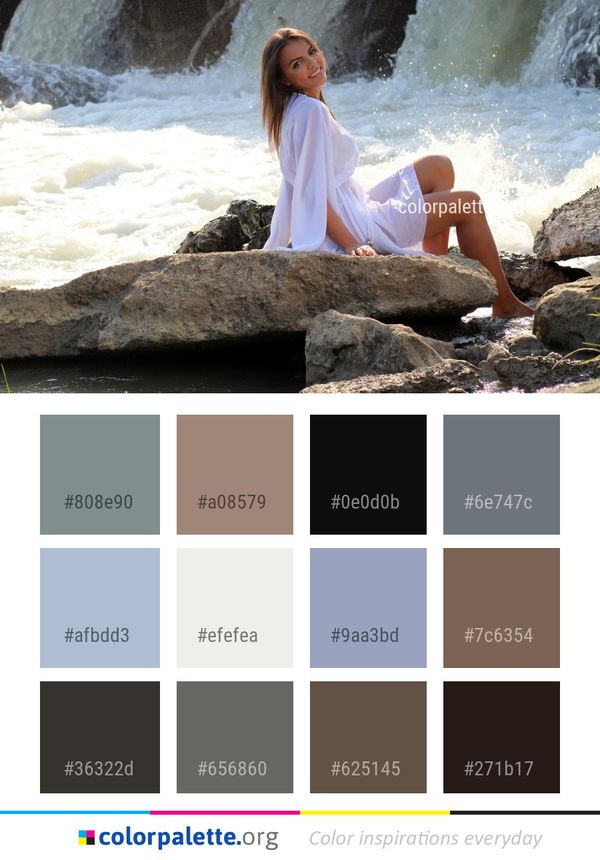 Beauty Girl Water Color Palette