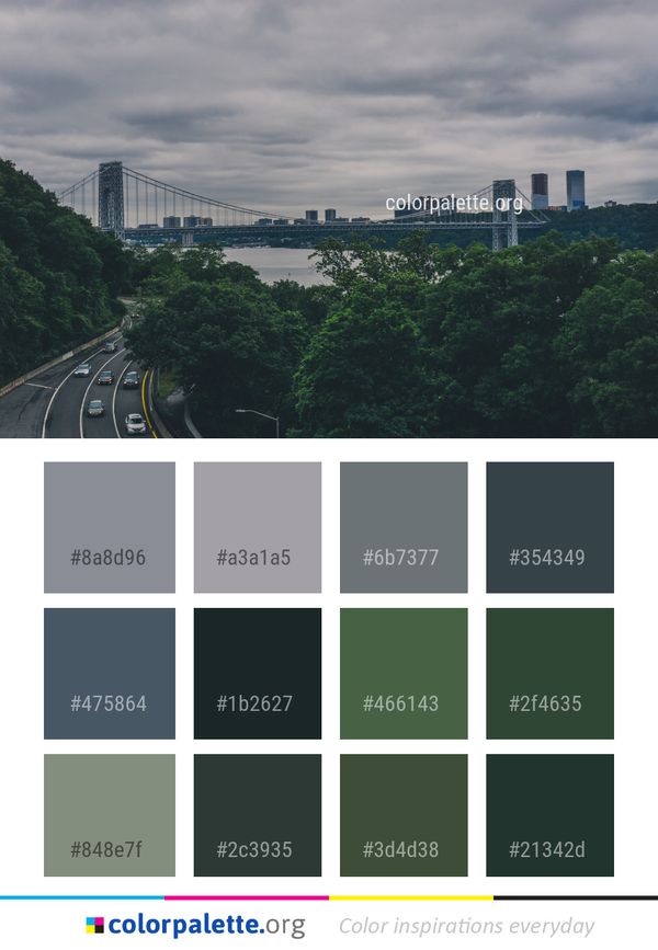 Bridge Road Sky Color Palette