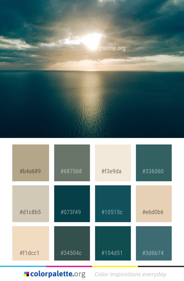 Sky Horizon Sea Color Palette