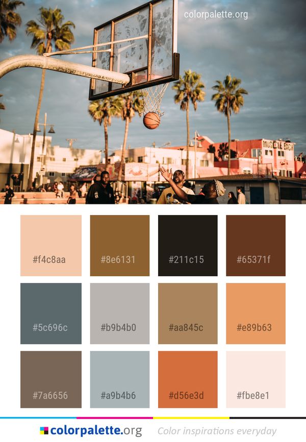 Sky Tree Tourist Attraction Color Palette