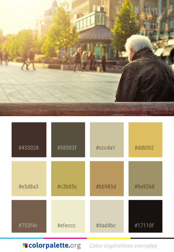 Urban Area Infrastructure Public Space Color Palette