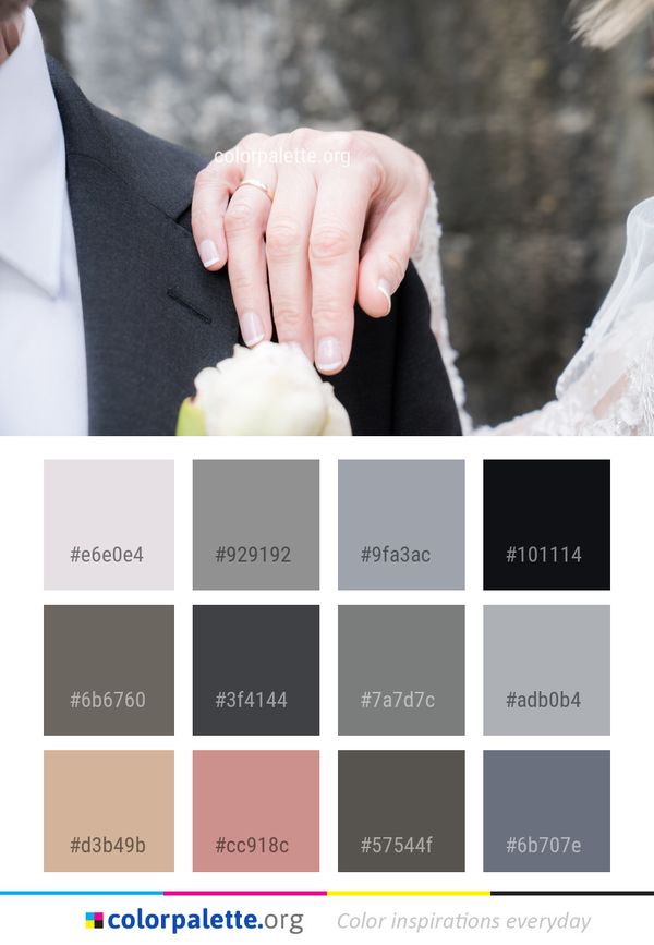 Photograph Ring Hand Color Palette