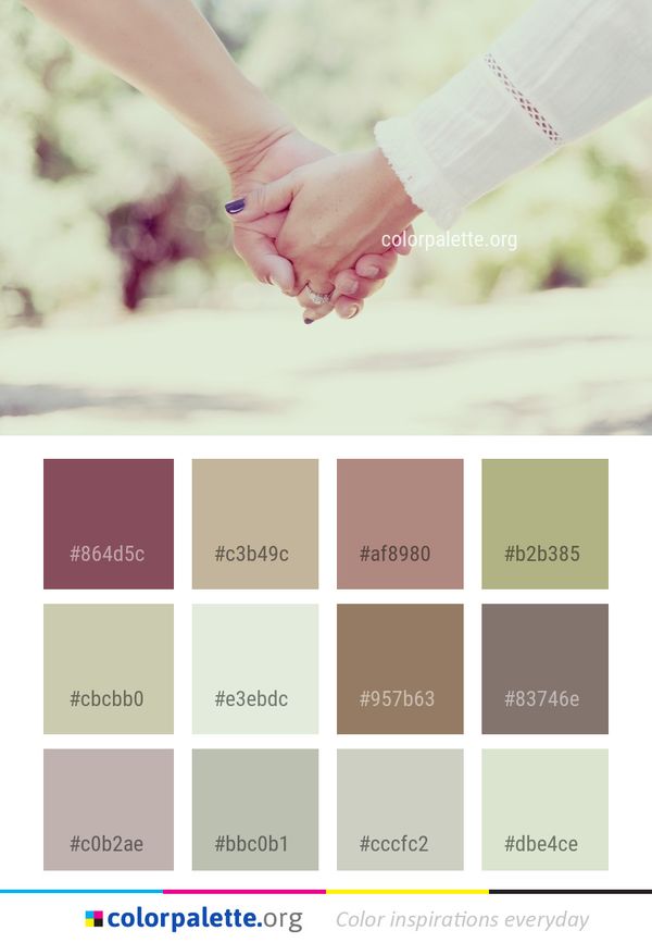 Pink Photograph Skin Color Palette