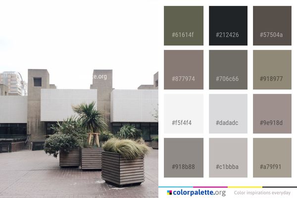 Property Architecture Residential Area Color Palette