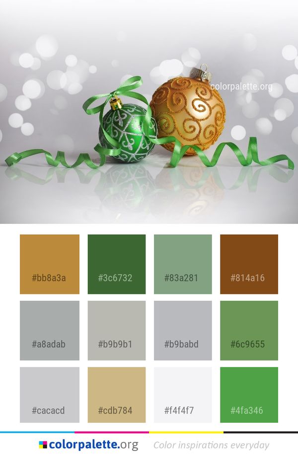 Christmas Ornament Color Palette