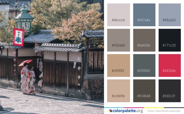 Infrastructure Town Public Space Color Palette