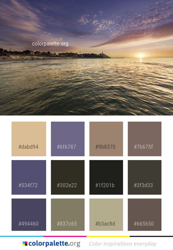 Sea Sky Horizon Color Palette