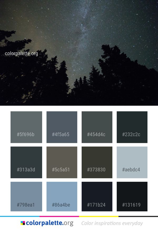 Sky Nature Atmosphere Color Palette