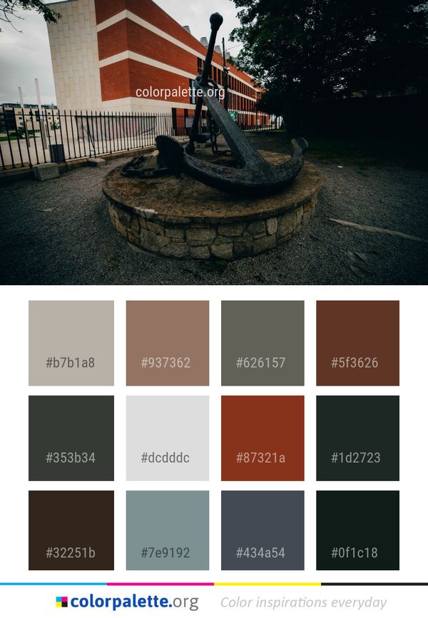 Wall Tree Sky Color Palette