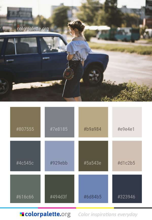 Car Vehicle Automotive Design Color Palette