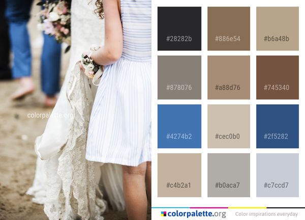 Gown Wedding Dress Bridal Clothing Color Palette