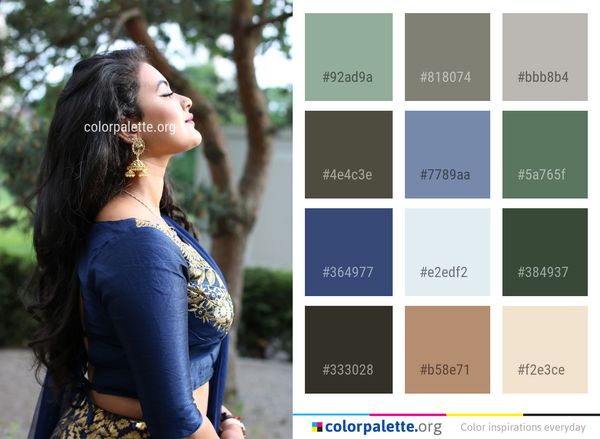 Hair Beauty Girl Color Palette