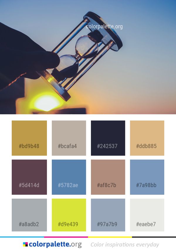 Sky Light Lighting Color Palette