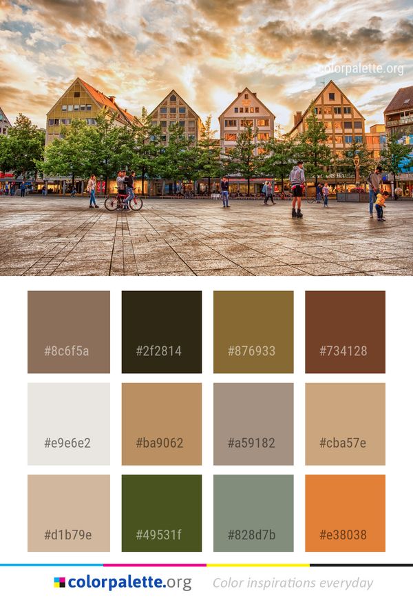 Sky Town City Color Palette