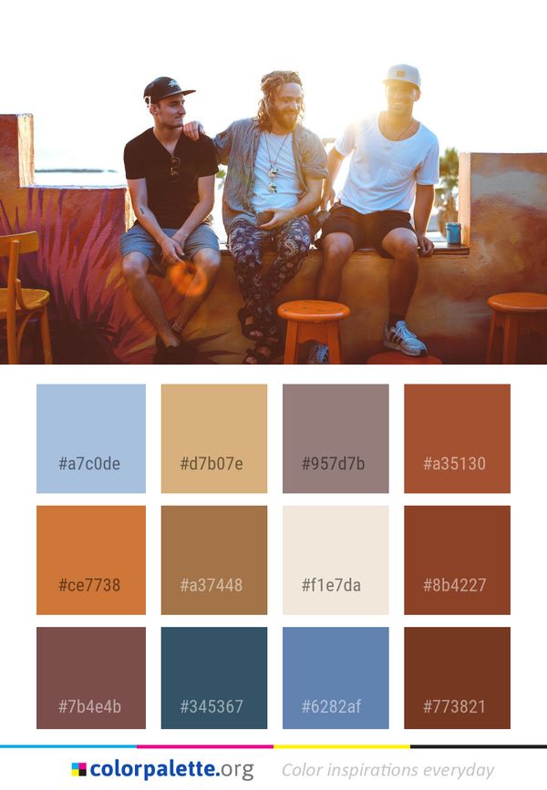 Fun Youth Vacation Color Palette