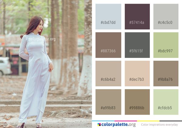 Pink Beauty Girl Color Palette