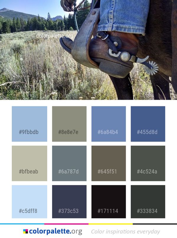 Tree Grass Plant Color Palette