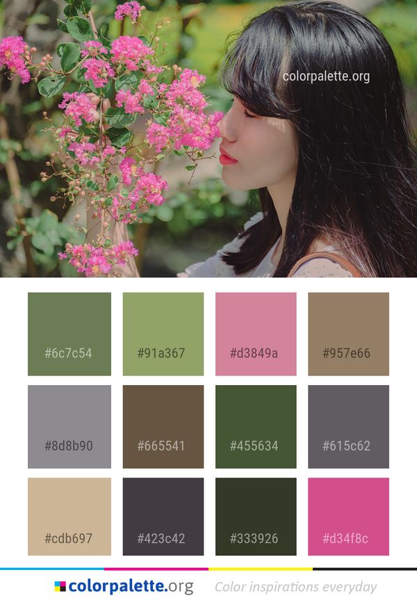 Flower Pink Plant Color Palette
