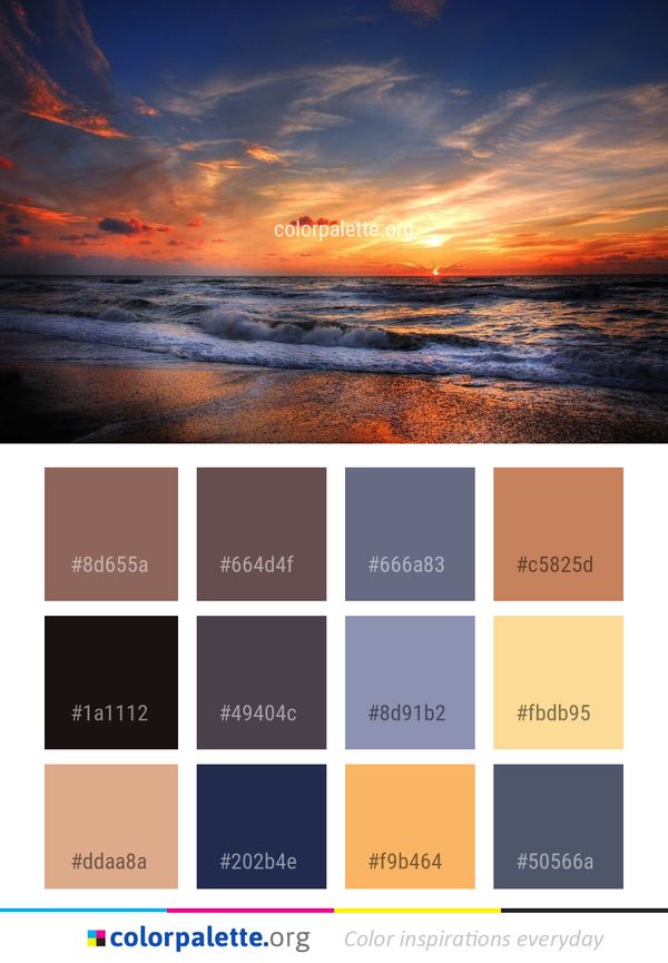 Sky Horizon Sea Color Palette