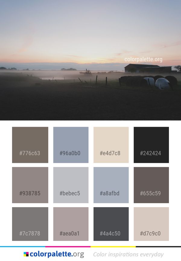 Sky Sunrise Dawn Color Palette
