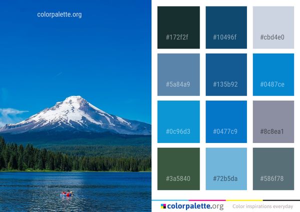 Nature Sky Wilderness Color Palette