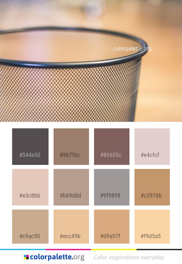 Product Material Color Palette