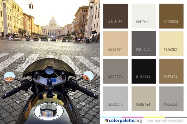 Land Vehicle Car Color Palette
