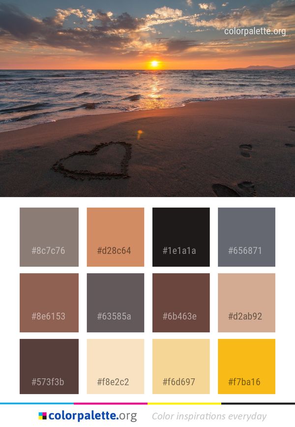 Sea Horizon Sky Color Palette