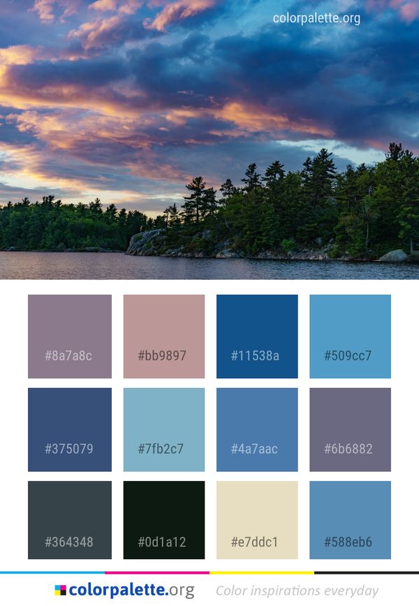 Sky Nature Cloud Color Palette