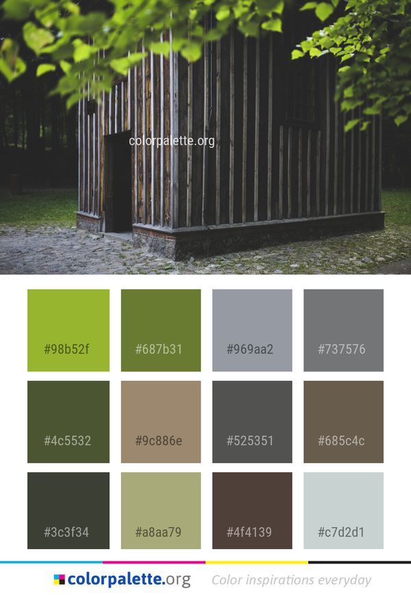 Architecture Facade Shed Color Palette