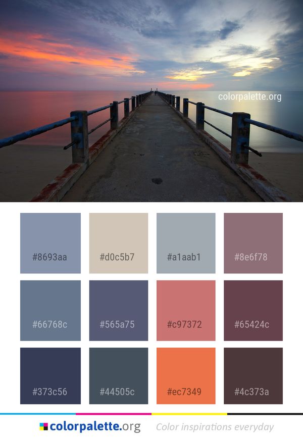 Sky Horizon Sea Color Palette