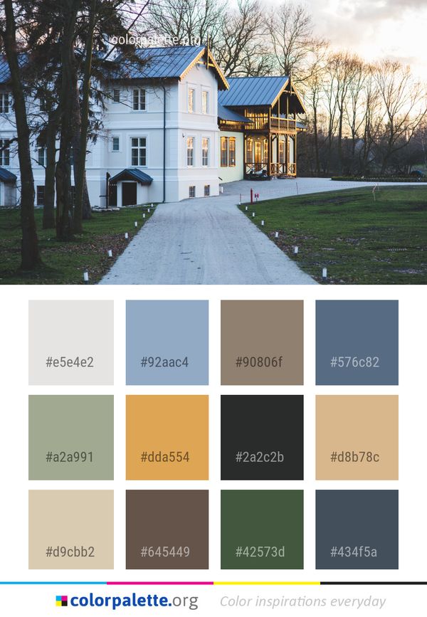 House Home Estate Color Palette