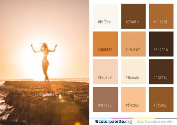 Sea Sky Water Color Palette