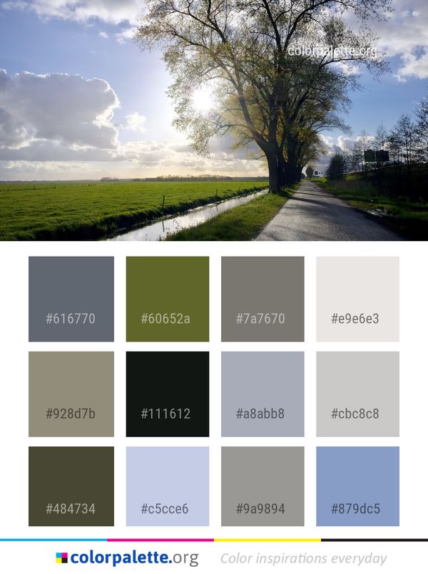 Sky Nature Cloud Color Palette