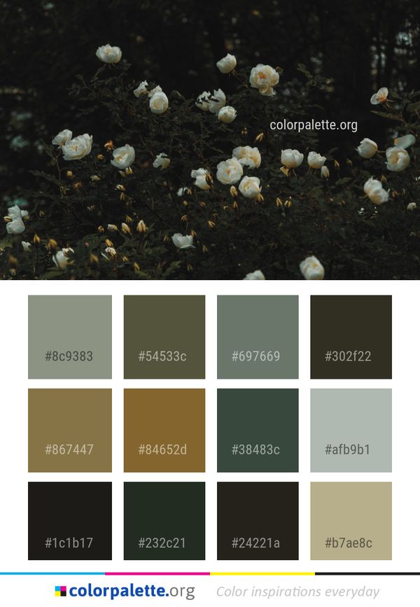 Flora Spring Plant Color Palette