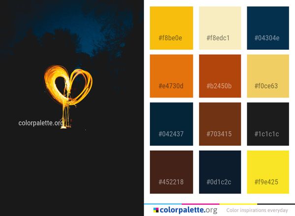 Heart Computer Wallpaper Font Color Palette