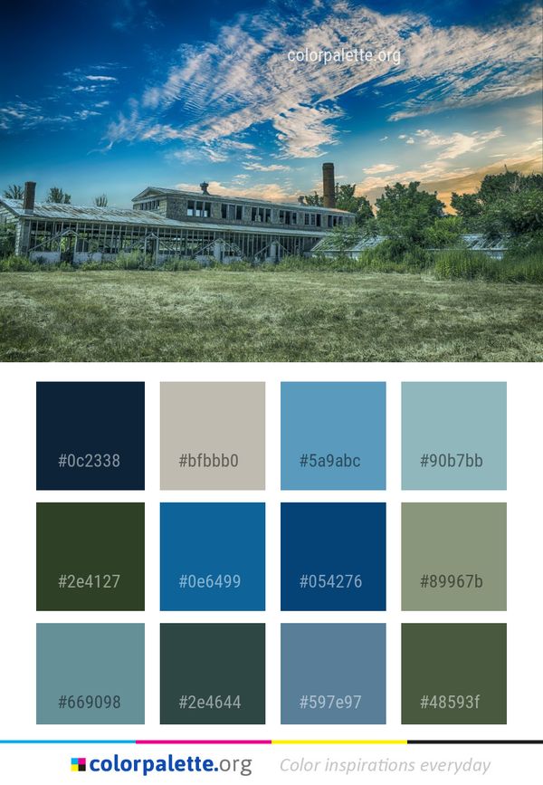 Sky Cloud Nature Color Palette