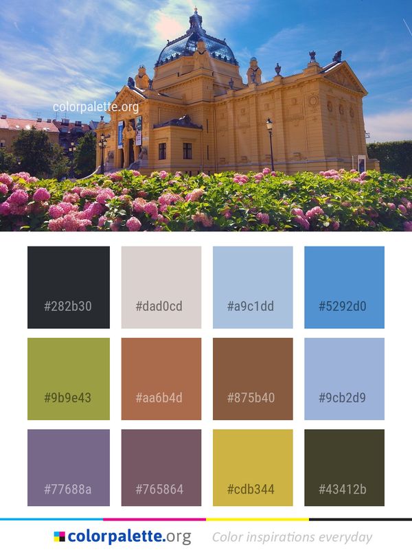 Landmark Historic Site Sky Color Palette