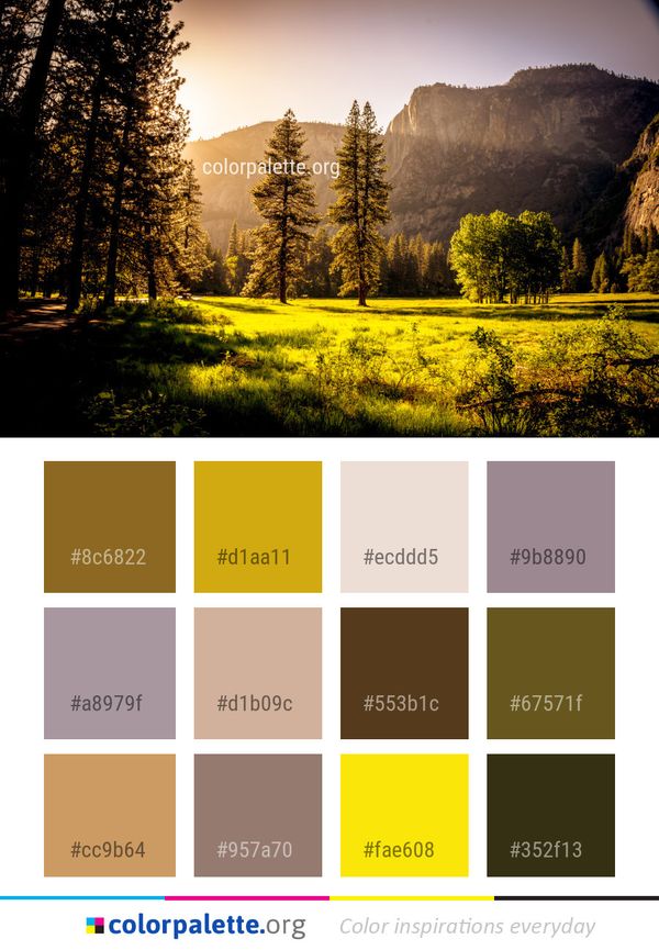 Nature Sky Wilderness Color Palette