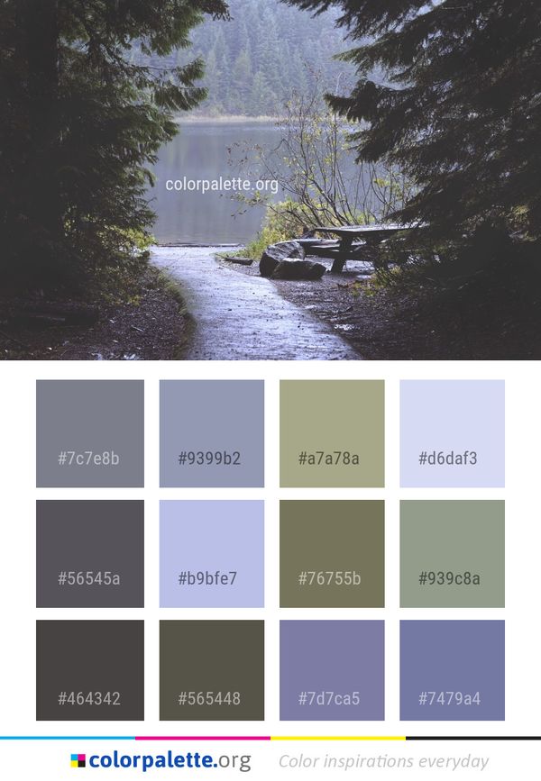 Water Nature Waterway Color Palette