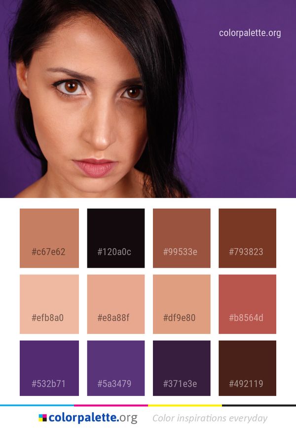 Eyebrow Face Lip Color Palette