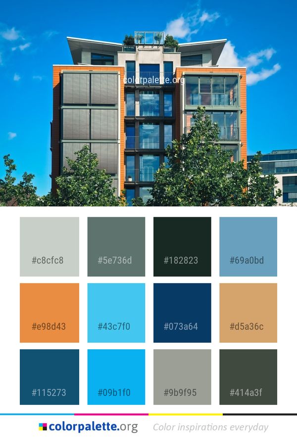 Building Home Condominium Color Palette