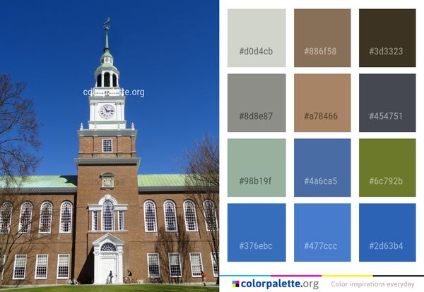 Landmark Building Sky Color Palette