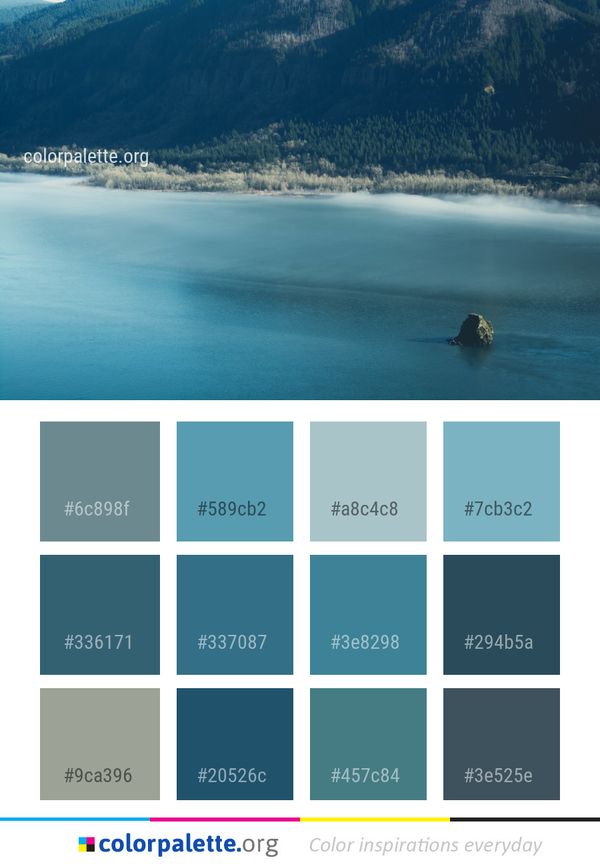 Nature Water Resources Color Palette