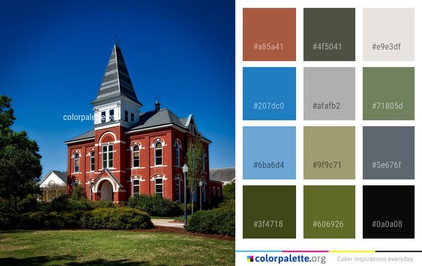 Sky Landmark Home Color Palette